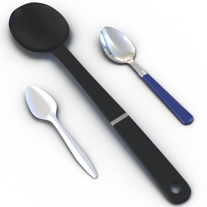 Spoons Collection 3D