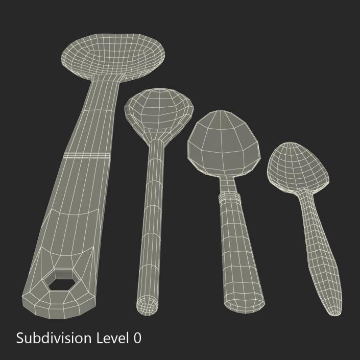 Spoons Collection 3D