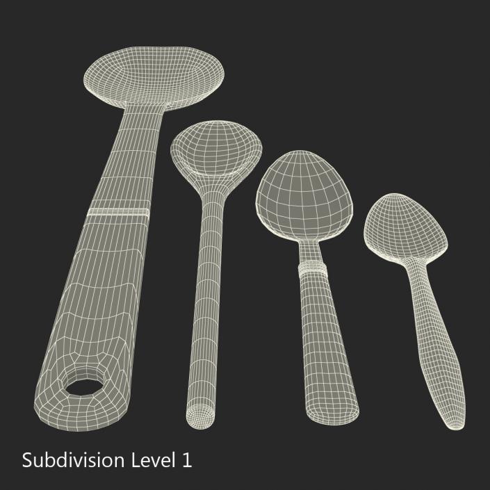 Spoons Collection 3D