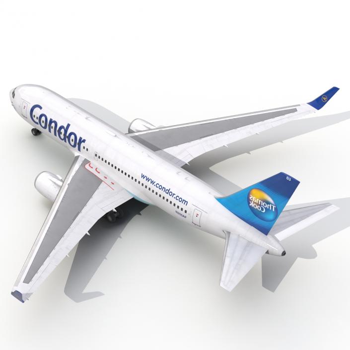 3D Boeing 767-200ER Condor Flugdienst Rigged