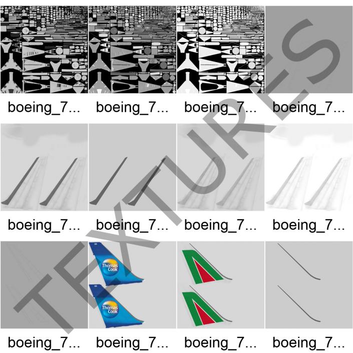 3D Boeing 767-200ER Condor Flugdienst Rigged