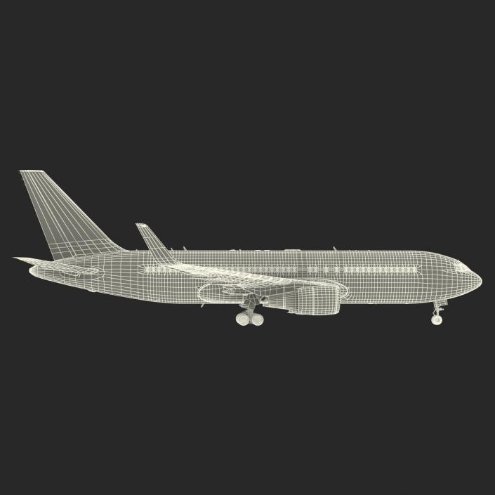 Boeing 767-200ER Delta Air Lines Rigged 3D model