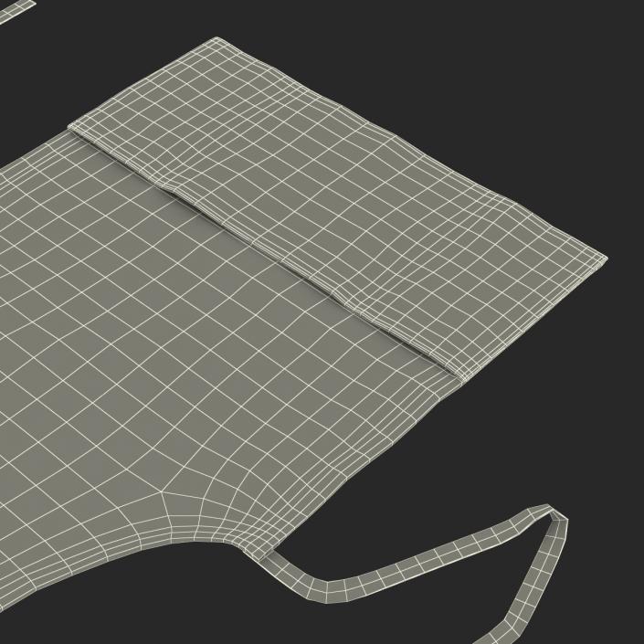 3D model Cafe Apron