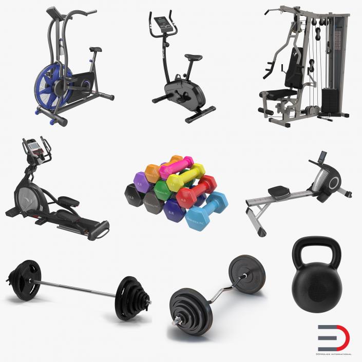 Gym Collection 3D model