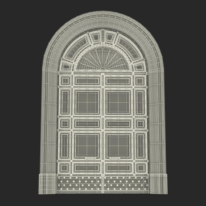 3D Door Greco Roman