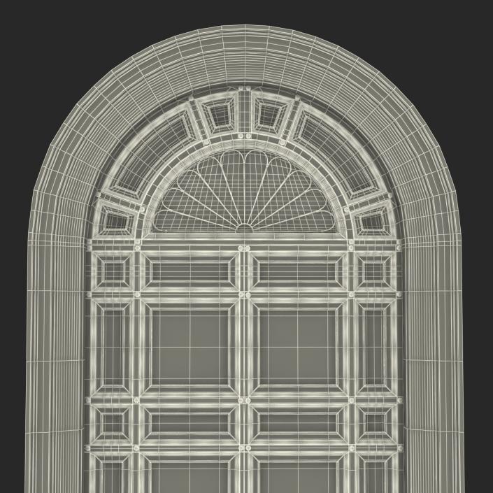 3D Door Greco Roman