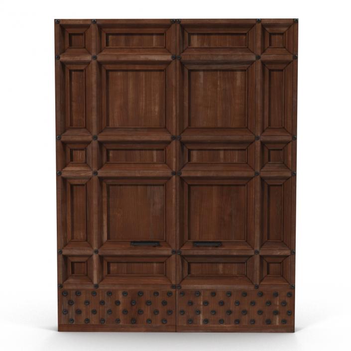 3D Door Greco Roman 3 model