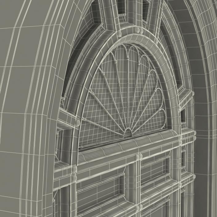 3D Door Greco Roman