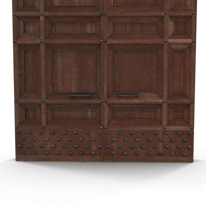 3D Door Greco Roman 3 model