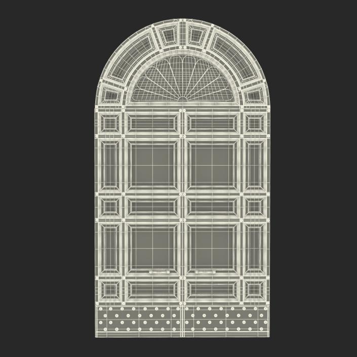 3D Door Greco Roman 2 model