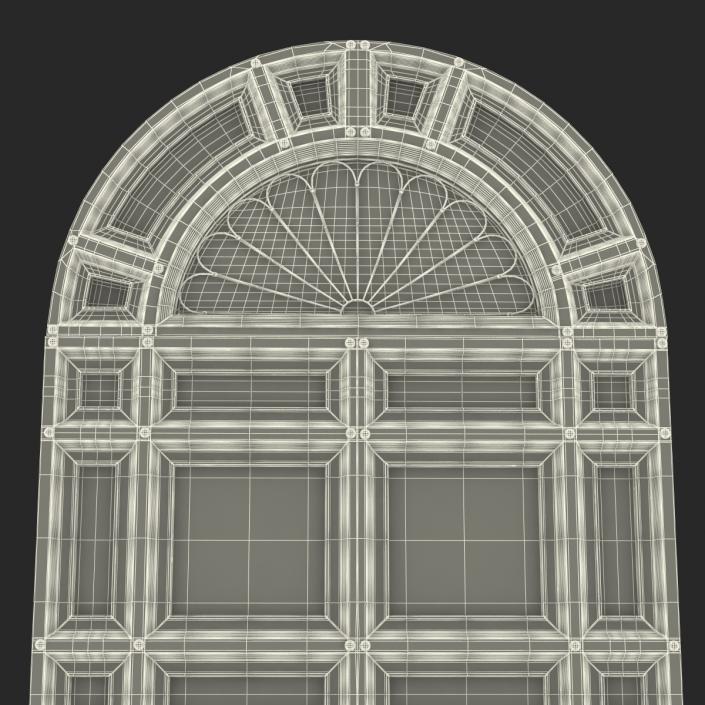 3D Door Greco Roman 2 model