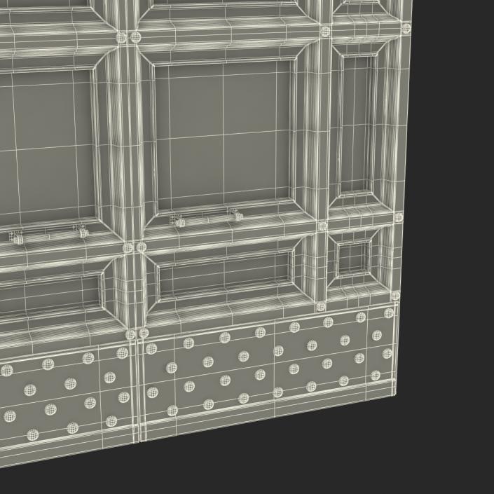 3D Door Greco Roman 2 model