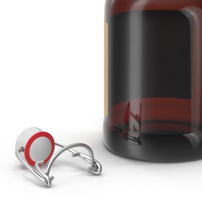 3D Cold Brew Bottle 2 model