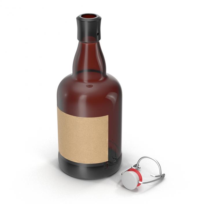 3D Cold Brew Bottle 3 model