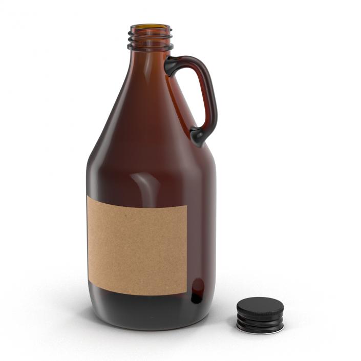 3D Cold Brew Bottle 5 model