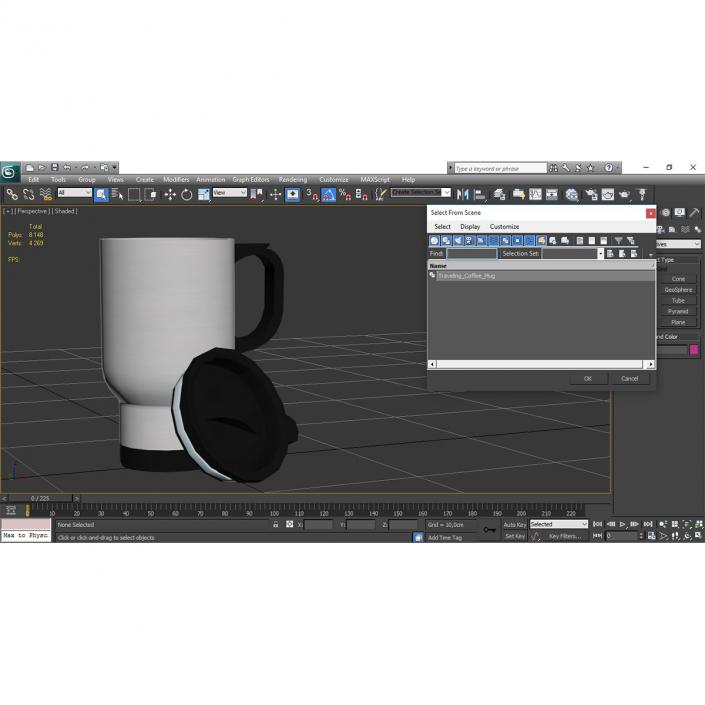 3D model Traveling Coffee Mug