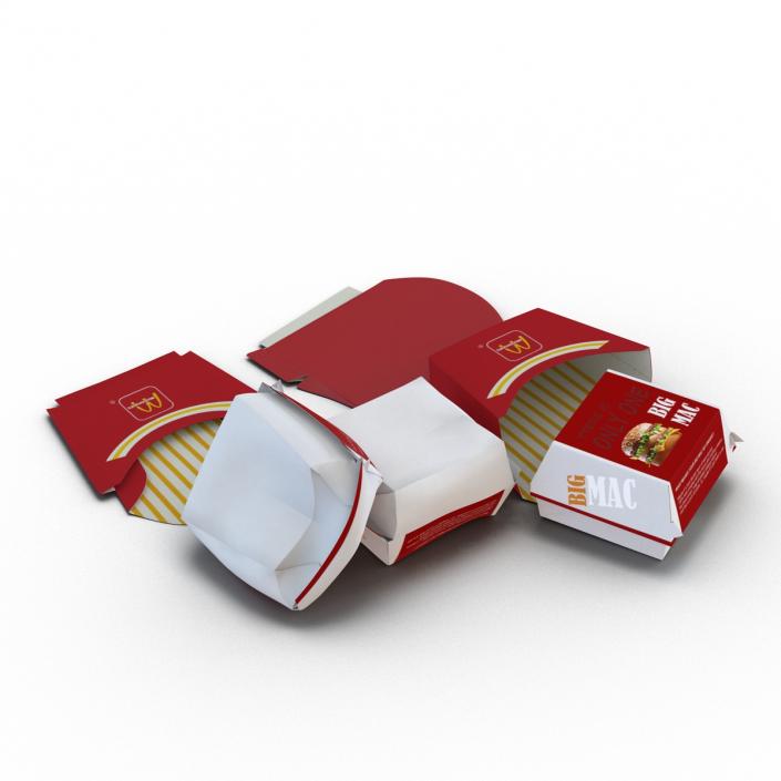 3D Food Containers Collection 2 model