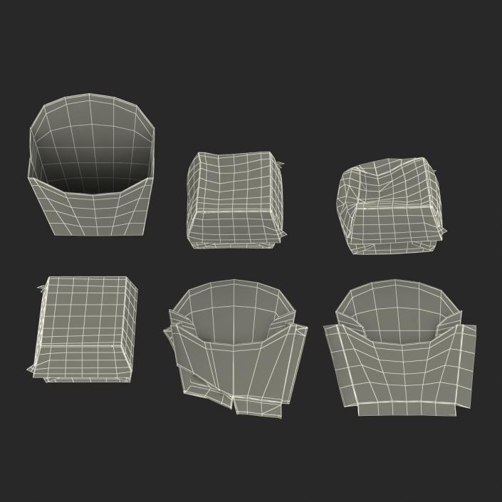 3D Food Containers Collection 2 model