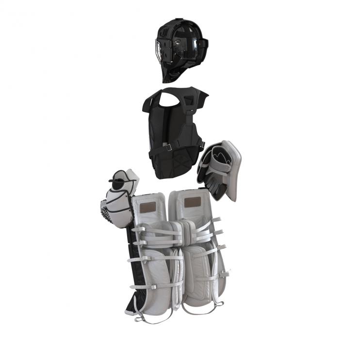 3D Hockey Goalie Protection Kit Generic 2 model