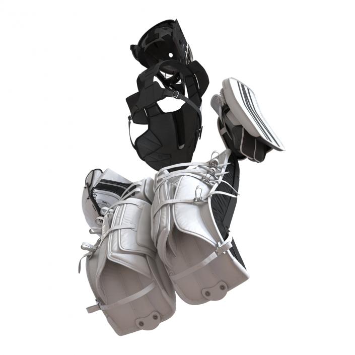 3D Hockey Goalie Protection Kit Generic 2 model