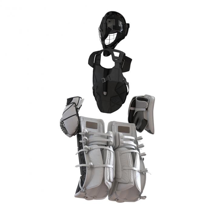 3D Hockey Goalie Protection Kit Generic 2 model