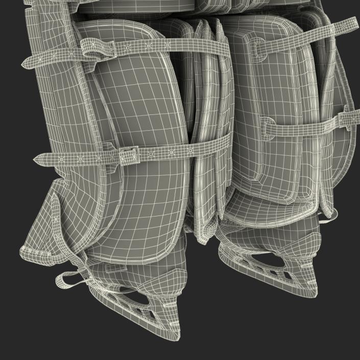 3D Hockey Goalie Protection Kit Generic 3 model