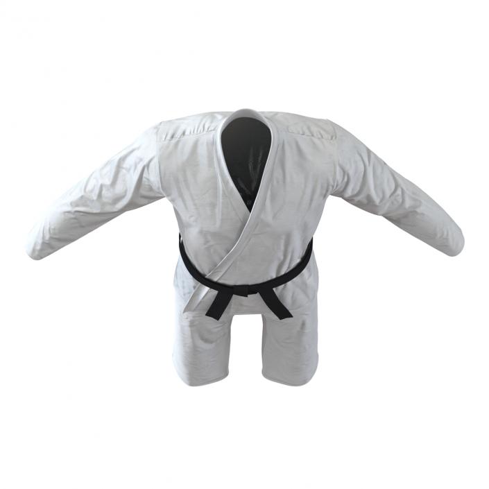 Karate White Suit 3D