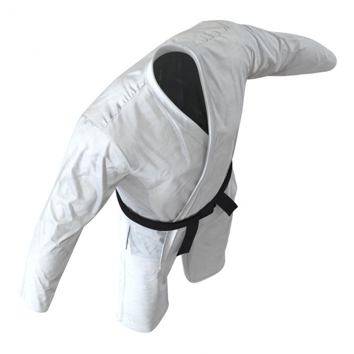 Karate White Suit 3D