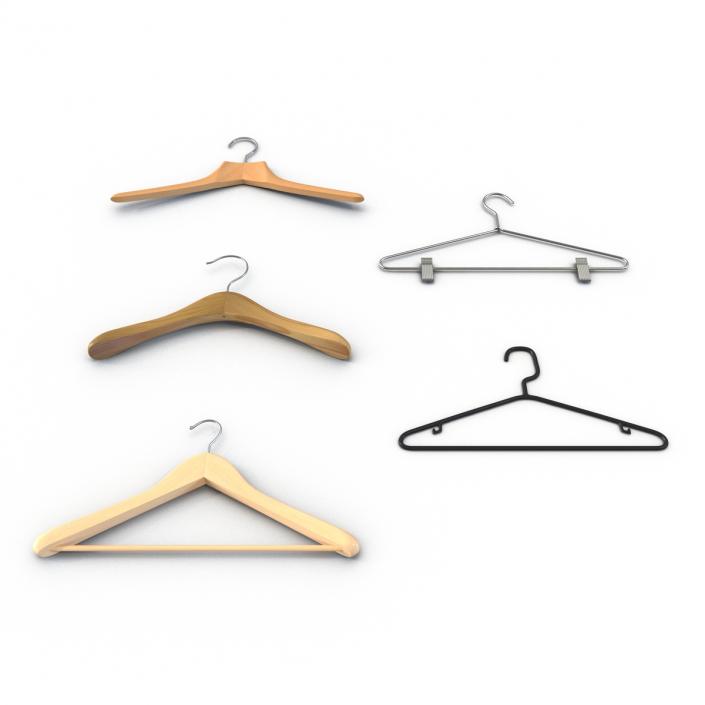 3D Clothes Hangers 3D Models Collection 2 model