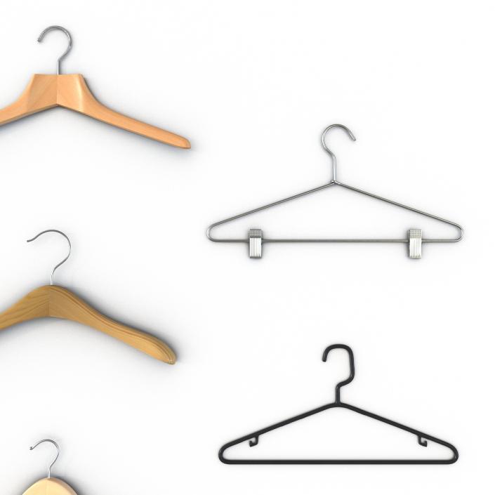 3D Clothes Hangers 3D Models Collection 2 model