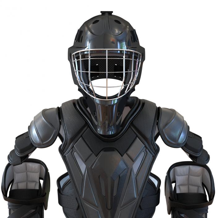 3D Hockey Protective Gear Kit 2 model