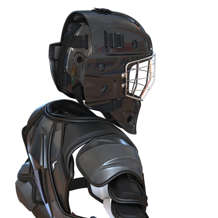 3D Hockey Protective Gear Kit 2 model