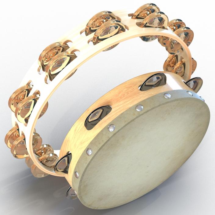 Tambourines Collection 3D