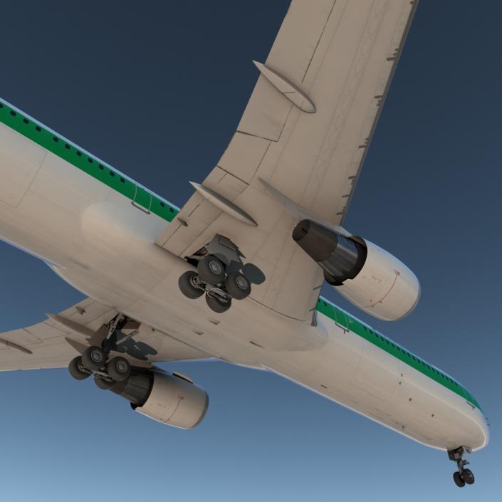 3D model Boeing 767-400ER Alitalia