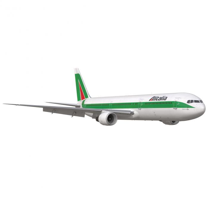 3D model Boeing 767-400ER Alitalia