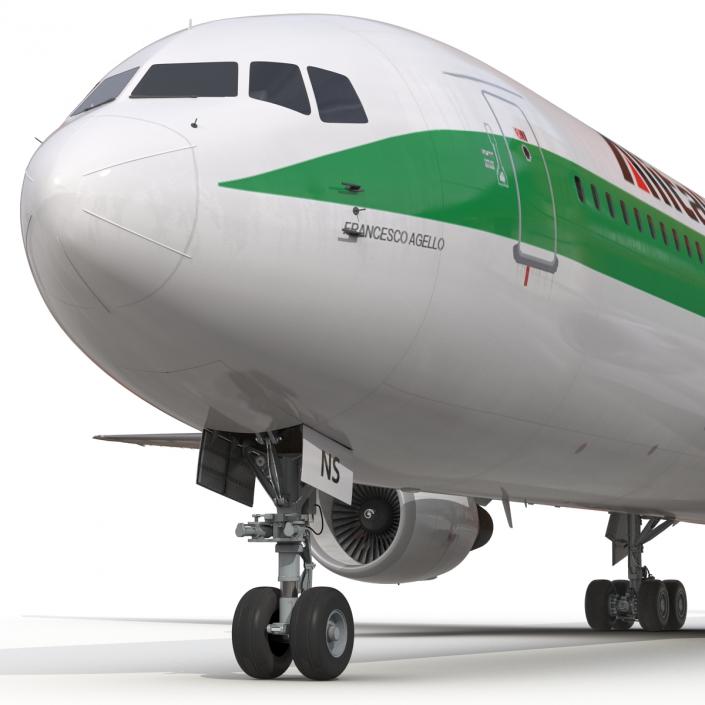 3D model Boeing 767-400ER Alitalia