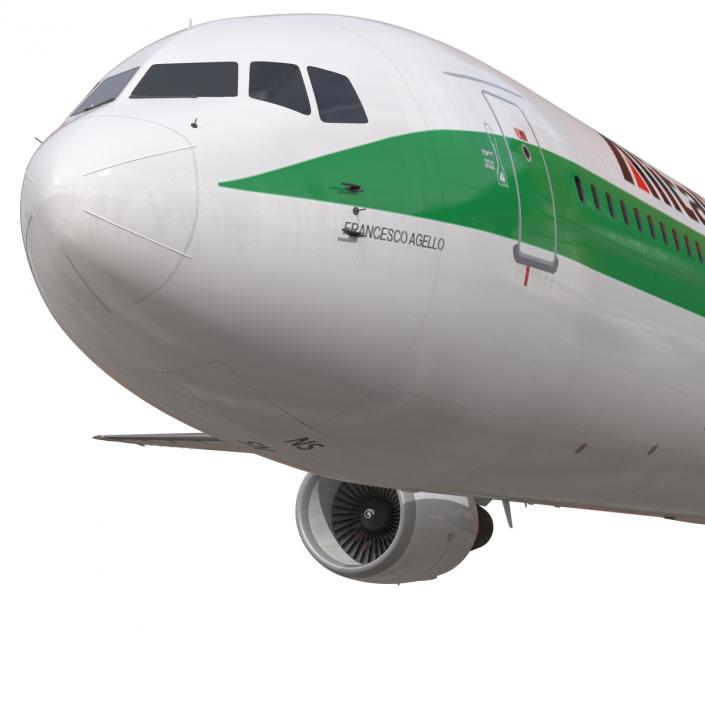 3D model Boeing 767-400ER Alitalia