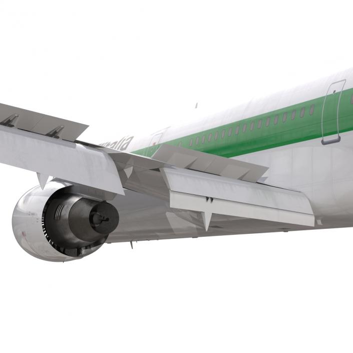 3D model Boeing 767-400ER Alitalia