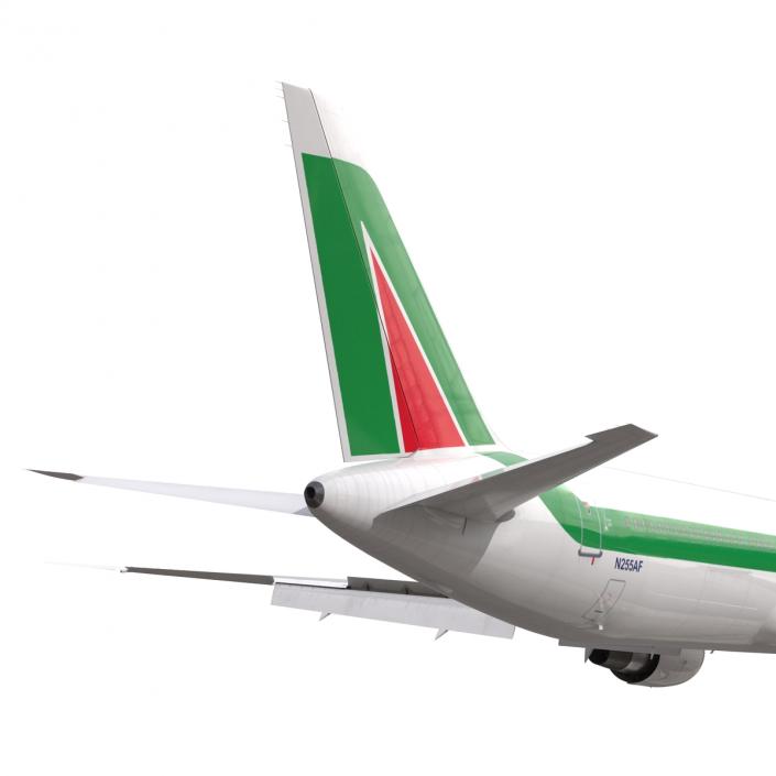 3D model Boeing 767-400ER Alitalia