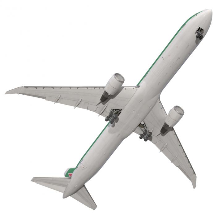 3D model Boeing 767-400ER Alitalia