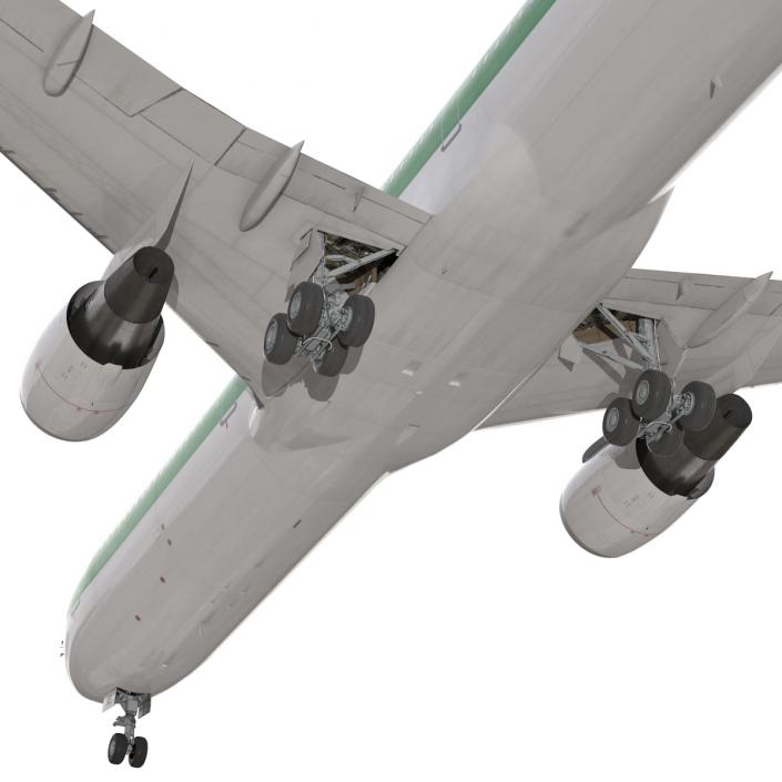 3D model Boeing 767-400ER Alitalia