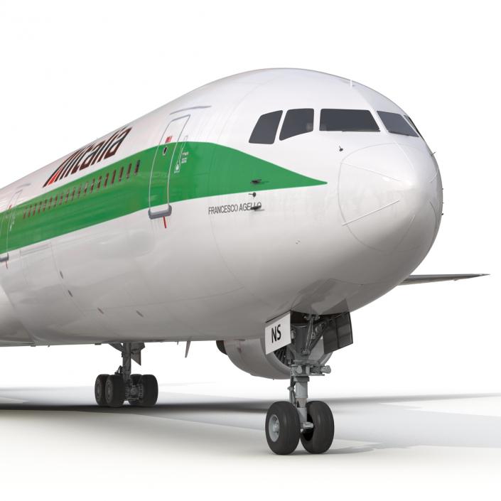 3D model Boeing 767-400ER Alitalia