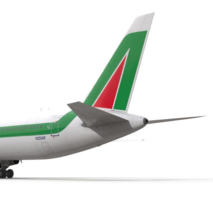 3D model Boeing 767-400ER Alitalia