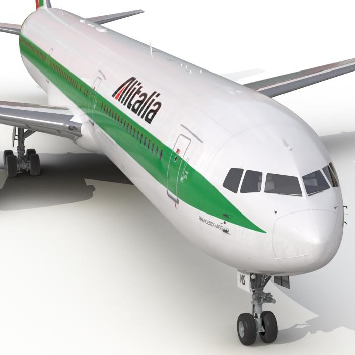 3D model Boeing 767-400ER Alitalia