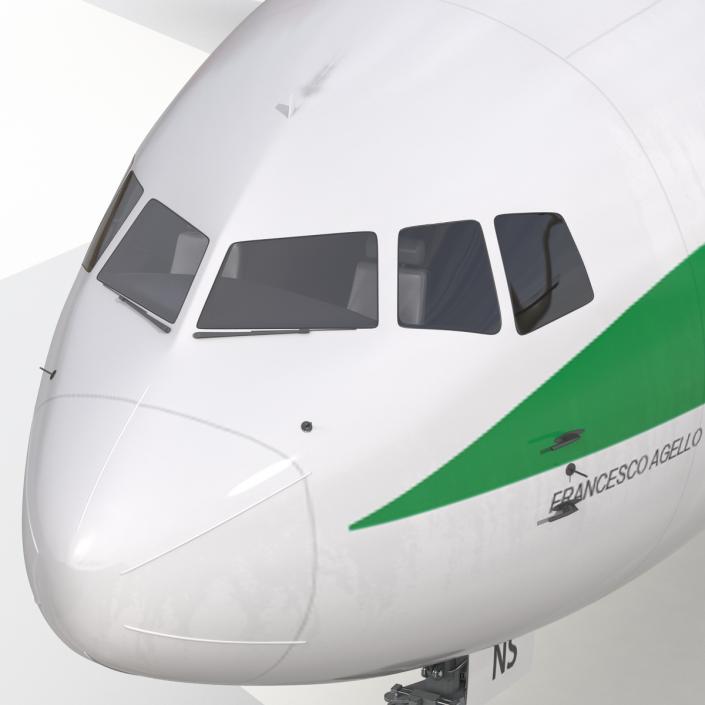 3D model Boeing 767-400ER Alitalia