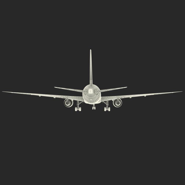 3D model Boeing 767-400ER Alitalia