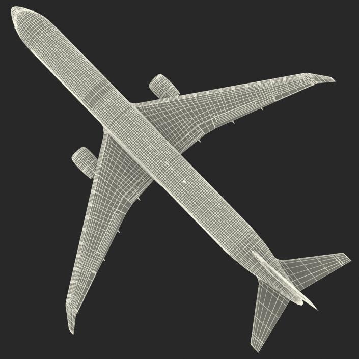 3D model Boeing 767-400ER Alitalia