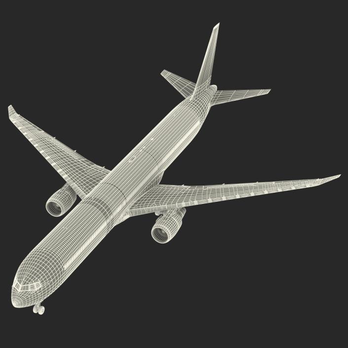 3D model Boeing 767-400ER Alitalia