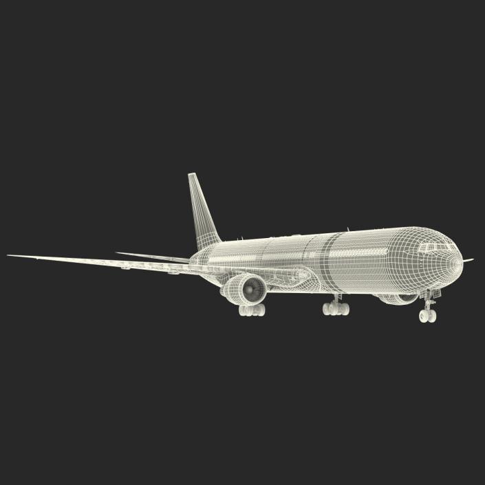 3D model Boeing 767-400ER Alitalia