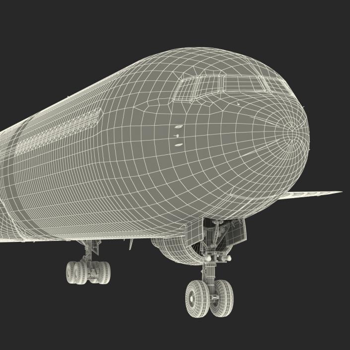 3D model Boeing 767-400ER Alitalia